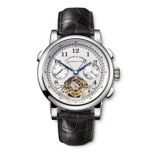 A. Lange & Sohne Tourbillon 702.025 Silver 41.20 mm Handwound