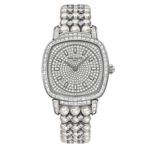 Patek Philippe Gondolo 7042/100G-010 Paved 31.00 mm Handwound