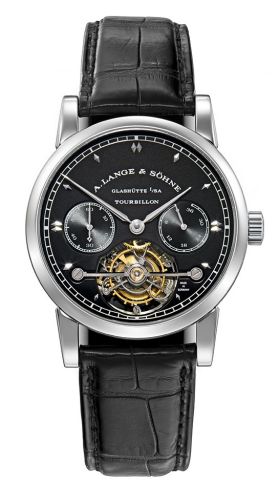 A. Lange & Sohne Tourbillon 711.035 Black 36.50 mm Handwound