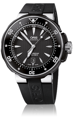 Oris ProDiver 01 733 7682 7154-07 4 26 34TEB Black 49.00 mm Automatic