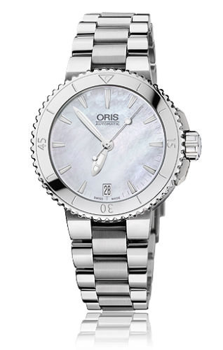 Oris Aquis 01 733 7652 4151-07 8 18 01P White 36.00 mm Automatic