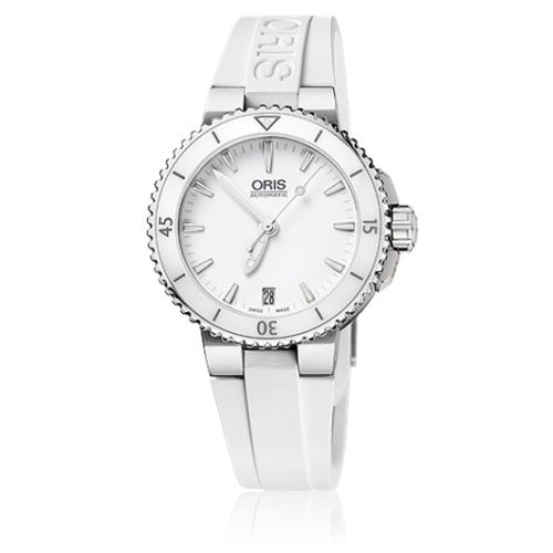 Oris Aquis 01 733 7652 4156-07 4 18 31 White 36.00 mm Automatic