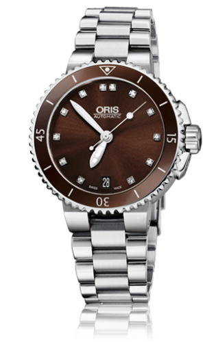 Oris Aquis 01 733 7652 4192-07 8 18 01P Brown 36.00 mm Automatic