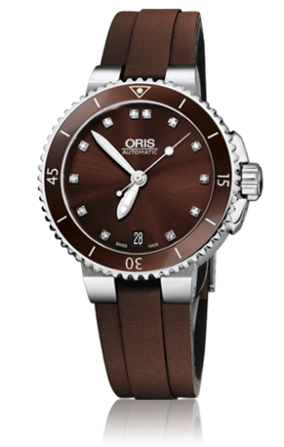 Oris Aquis 01 733 7652 4192-07 5 18 12FC Brown 36.00 mm Automatic