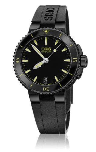 Oris Aquis 01 733 7652 4722-07 4 18 34B Black 36.00 mm Automatic