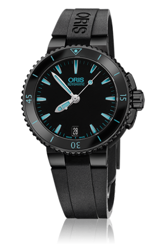 Oris Aquis 01 733 7652 4725-07 4 18 34B Black 36.00 mm Automatic