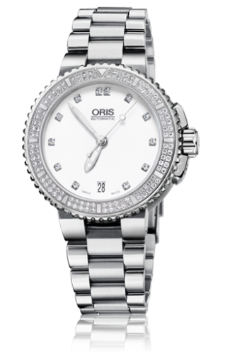 Oris Aquis 01 733 7652 4991-07 8 18 01P White 36.00 mm Automatic