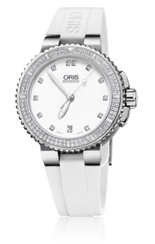 Oris Aquis 01 733 7652 4991-07 4 18 31 White 36.00 mm Automatic