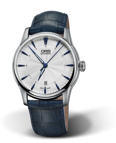 Oris Artelier 01 733 7670 4031-07 5 21 75FC Silver 40.00 mm Automatic