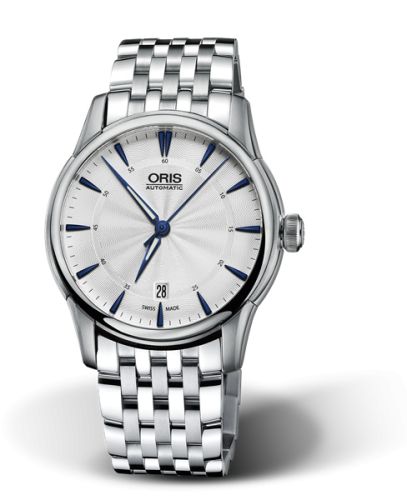 Oris Artelier 01 733 7670 4031-07 8 21 77 Silver 40.00 mm Automatic