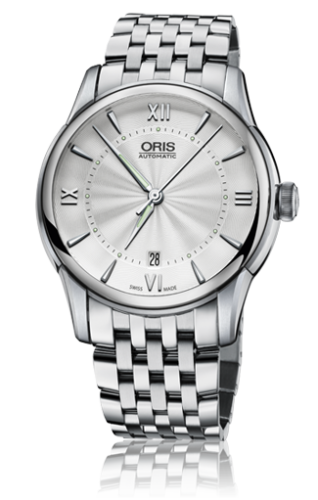 Oris Artelier 01 733 7670 4071-07 8 21 77 x Silver 40.50 mm Automatic