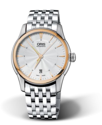 Oris Artelier 01 733 7670 6351-07 8 21 77 Silver 40.50 mm Automatic