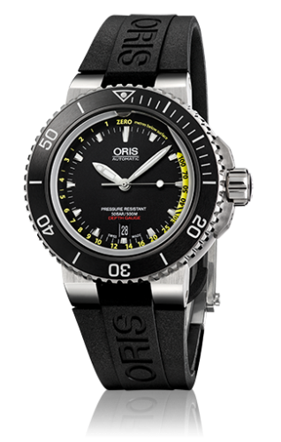 Oris Aquis 01 733 7675 4154-Set RS Black 46.00 mm Automatic