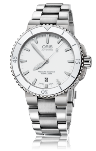 Oris Aquis 01 733 7676 4156-07 8 21 10P White 40.00 mm Automatic