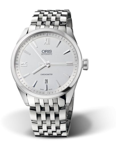 Oris Artix 01 737 7642 4071-07 8 21 80 Silver 42.00 mm Automatic
