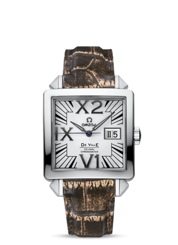 Omega De Ville 7711.30.39 Silver 35.00 mm Automatic