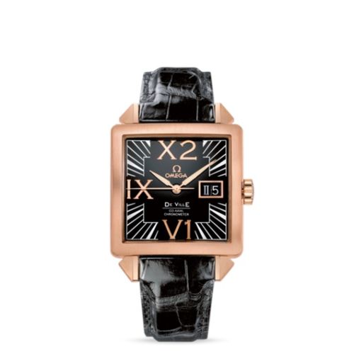 Omega De Ville 7713.50.31 Black 35.00 mm Automatic