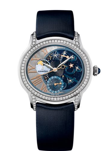 Audemars Piguet Millenary 77315BC.ZZ.D007SU.01 Blue 39.50 mm Automatic