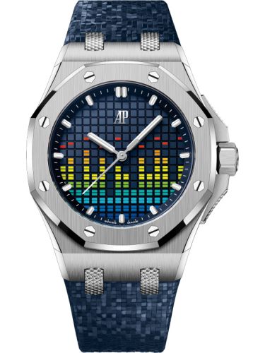 Audemars Piguet Royal Oak Offshore 77600TI.OO.A343CA.01 Blue 37.00 mm Automatic