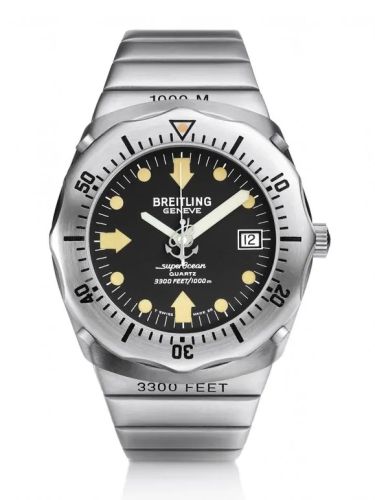 Breitling Superocean 81190 Black 39.00 mm Quartz