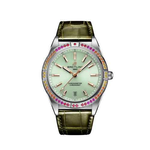 Breitling Chronomat 36 A10380611L1P1 Green 36.00 mm Automatic