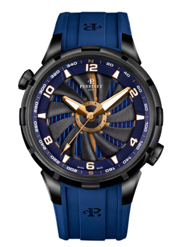 Perrelet Turbine A1088/1 Blue 47.00 mm Automatic