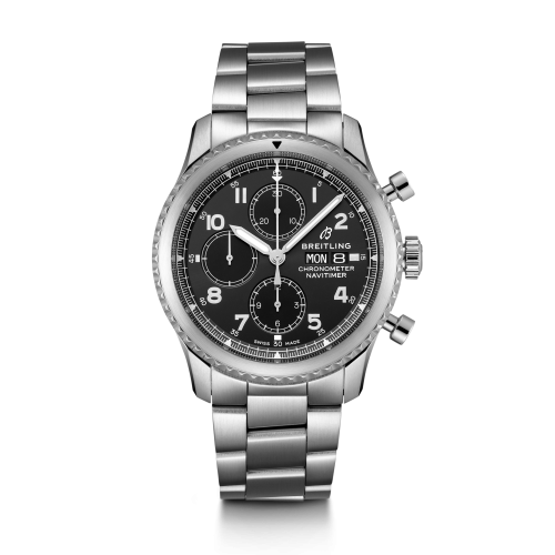 Breitling AVI A13314101B1A1 Black 43.00 mm Automatic