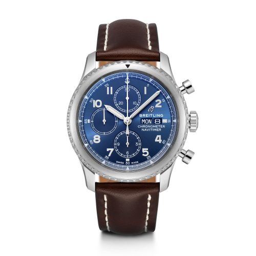 Breitling AVI A13314101C1X2 Blue 43.00 mm Automatic