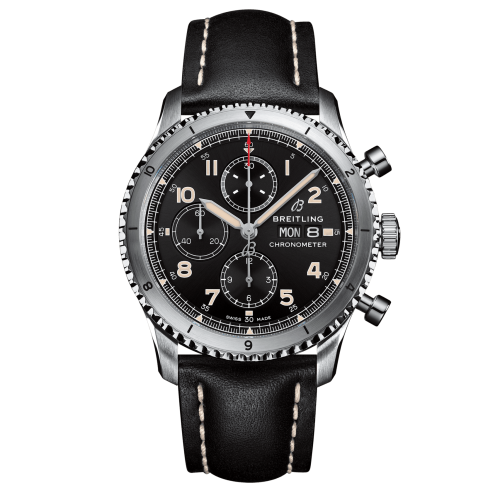 Breitling AVI A13316101B1X1 Black 43.00 mm Automatic