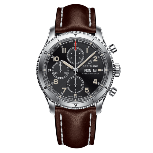 Breitling AVI A13316101B1X3 Black 43.00 mm Automatic