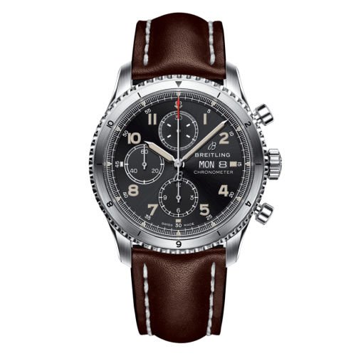 Breitling AVI A13316101B1X4 Black 43.00 mm Automatic