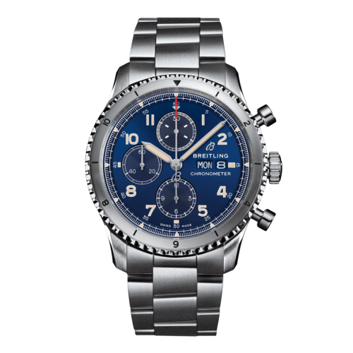 Breitling AVI A13316101C1A1 Blue 43.00 mm Automatic