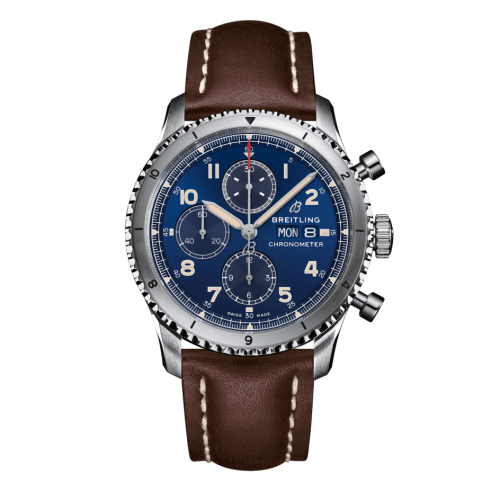 Breitling AVI A13316101C1X2 Blue 43.00 mm Automatic