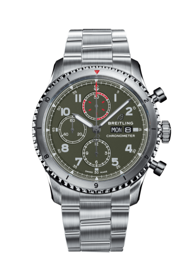 Breitling AVI A133161A1L1A1 Green 43.00 mm Automatic