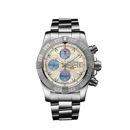 Breitling Avenger A1338111/A808/170A White 43.00 mm Automatic