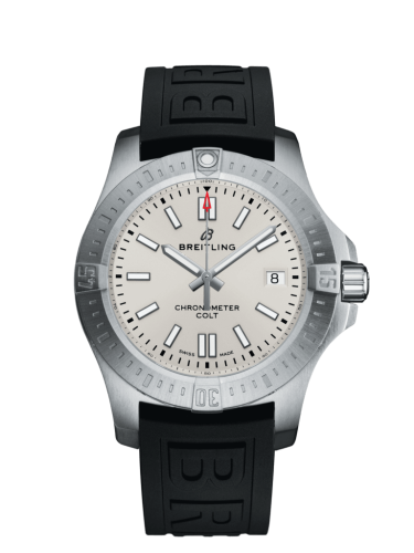 Breitling Colt A17313101G1S1 Silver 41.10 mm Automatic