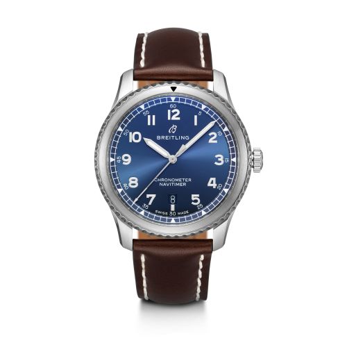 Breitling AVI A17314101C1X1 Blue 41.00 mm Automatic