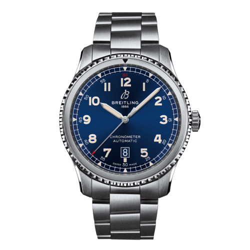 Breitling AVI A17315101C1A1 Blue 41.00 mm Automatic