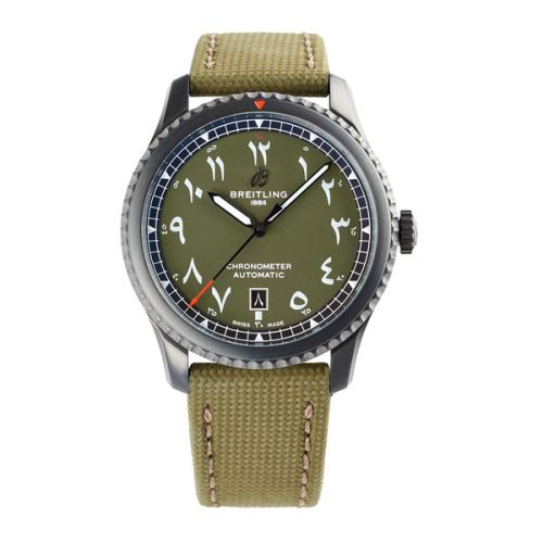 Breitling AVI A173153A1L1X1 Green 41.00 mm Automatic