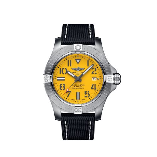 Breitling Avenger A17319101I2X1 Yellow 45.00 mm Automatic