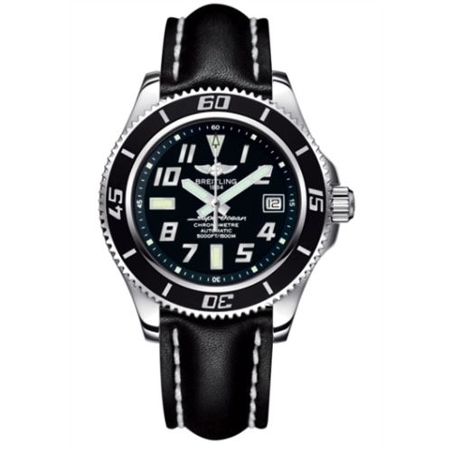 Breitling Superocean A1736402BA28428X Black 42.00 mm Automatic