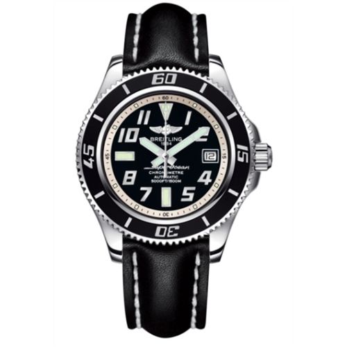Breitling Superocean A1736402BA29428X Black 42.00 mm Automatic