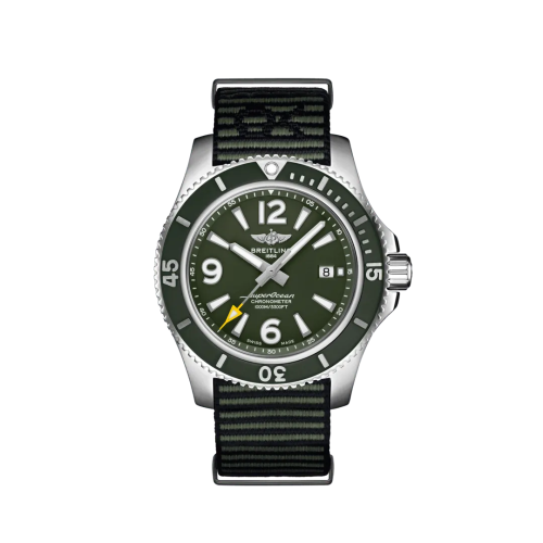 Breitling Superocean A17367A11L1W1 Green 44.00 mm Automatic