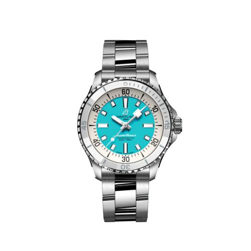 Breitling Superocean A17377211C1A1 Turquoise 36.00 mm Automatic