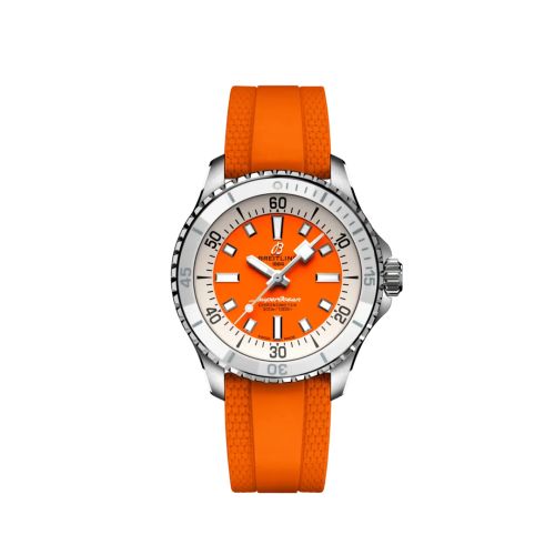 Breitling Superocean A17377211O1S1 Orange 36.00 mm Automatic