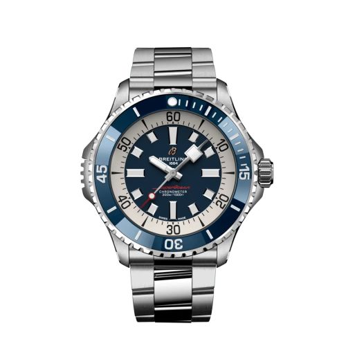 Breitling Superocean A17378E71C1A1 Blue 46.00 mm Automatic