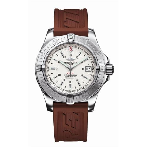 Breitling Colt A1738011G599 Silver 41.10 mm Automatic
