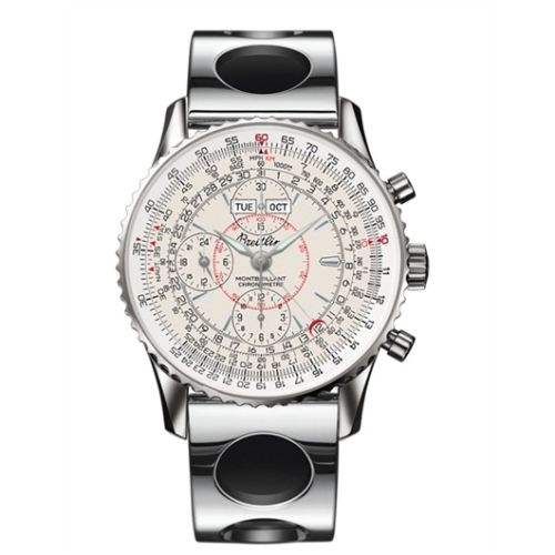Breitling Montbrillant A2133012G518222A Silver 43.00 mm Automatic