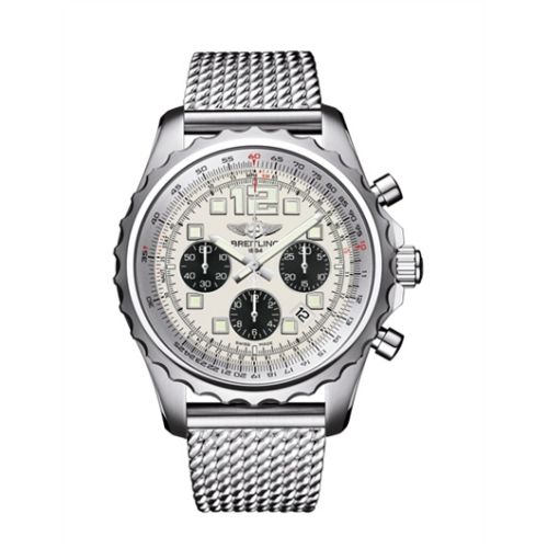 Breitling Chronospace A2336035G718150A White 46.00 mm Automatic