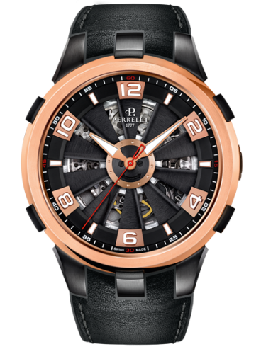 Perrelet Turbine A3038/1A Black 44.00 mm Automatic